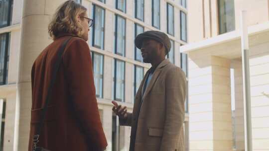 男人，会议，握手，交谈