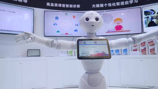 人工智能机器人-AI机器人视频素材模板下载