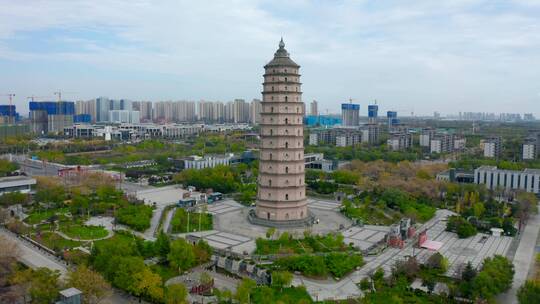 西安崇文塔景区  中国，陕西