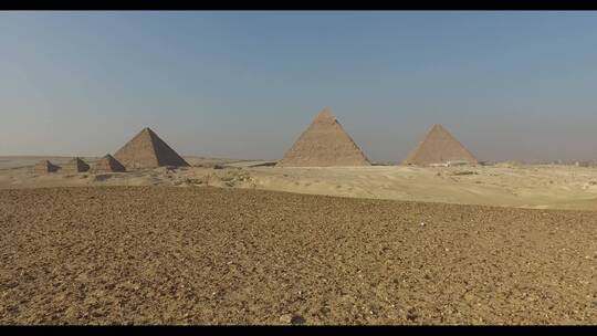 美丽的吉萨金字塔视频素材模板下载