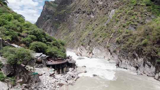 雄壮虎跳峡 西北大峡谷 丽江金沙虎跳峡