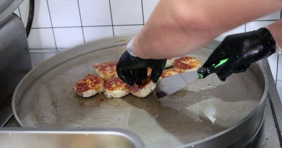 用镜头记录街边美食 早餐