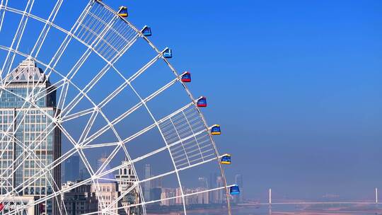 南昌之星摩天轮航拍