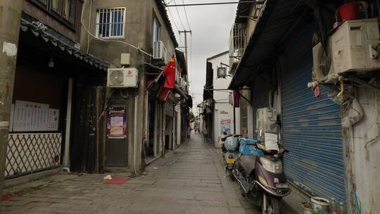 苏州七里山塘街古建筑人文