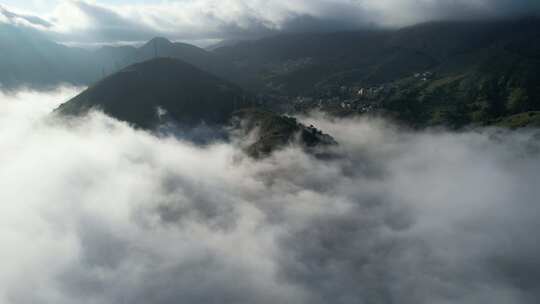 高山云海航拍