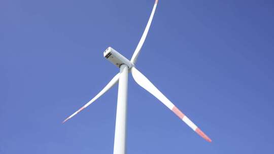 风能风力发电场风车视频素材模板下载