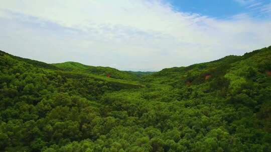 陕北 延安 甘泉 夏视频素材模板下载