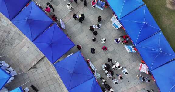 高校大学生毕业校园招聘会双选会