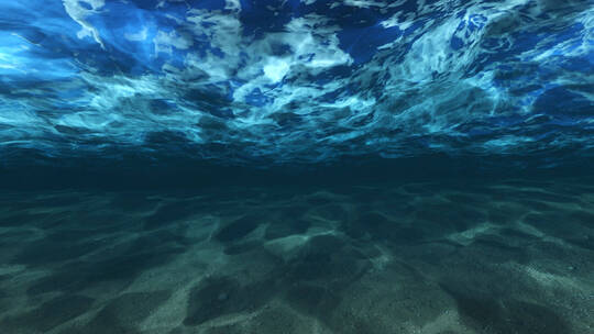 海水下面的美景