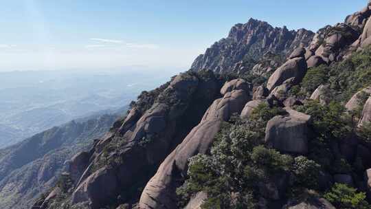 大好河山奇石上饶灵山航拍