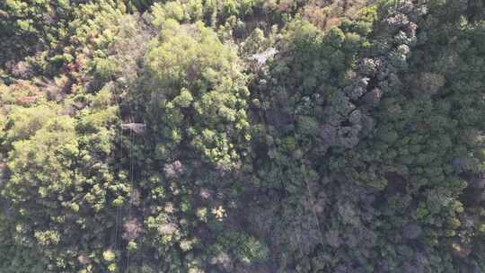 祖国大好河山连绵起伏山川航拍