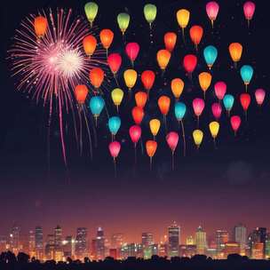 购物节轻柔时尚_彩灯飞舞庆佳时 购物节轻柔时尚_彩灯飞舞庆佳时