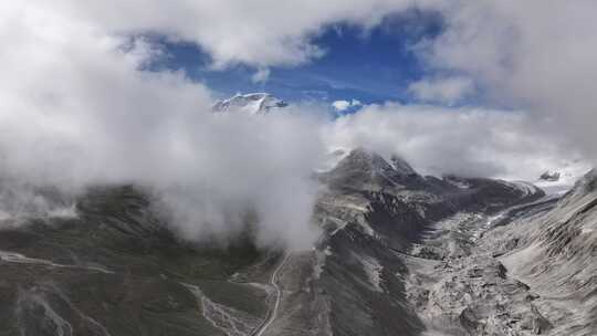 世界第六高峰卓奥友峰航拍