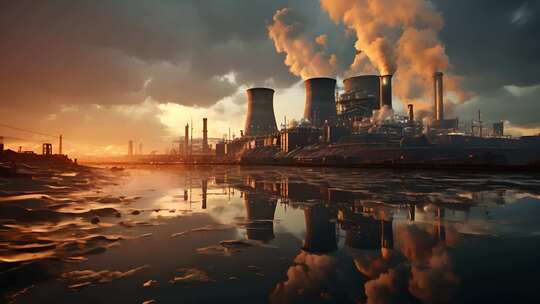 核废水倾倒海洋核工程废气排放造成环境污染