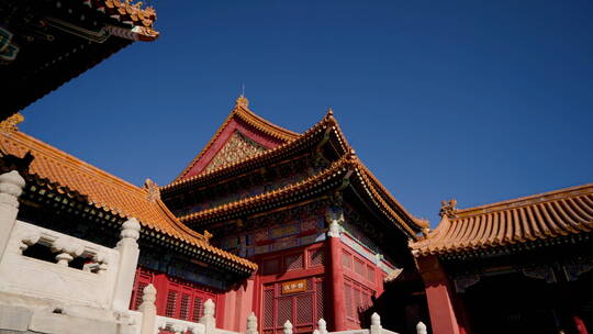实拍北京故宫紫禁城古建筑
