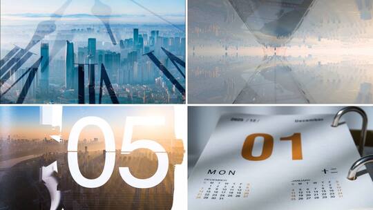 2026元旦 时间流逝高清在线视频素材下载