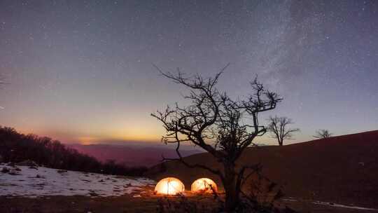 冠云山星空露营