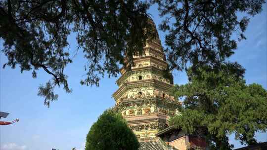 山西广胜寺飞虹塔实拍