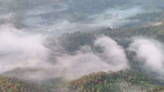 干净空镜广告唯美航拍大景城市山川