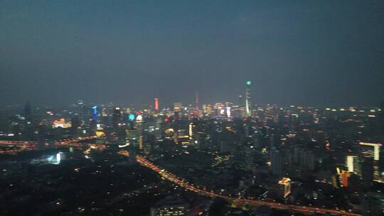 浦西看陆家嘴夜景