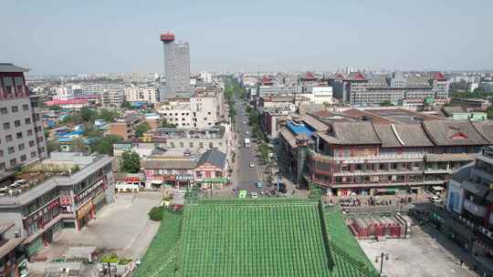 河南开封鼓楼开封相国寺历史文化古建筑