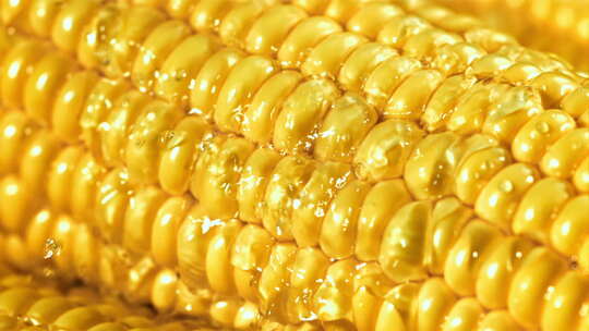 玉米-苞谷-玉米特写-杂粮食材视频素材模板下载