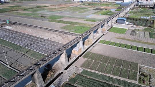 大理农业灌溉的水渠