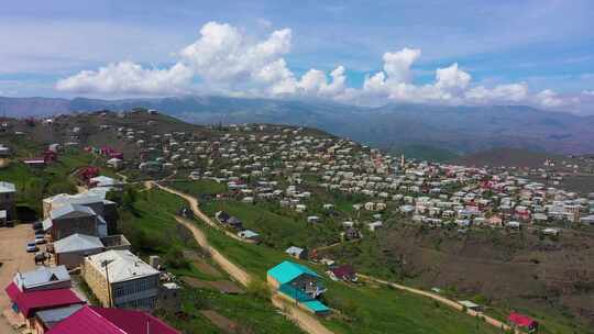 美丽夏日山村