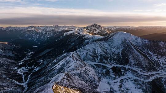 雪山延时8K