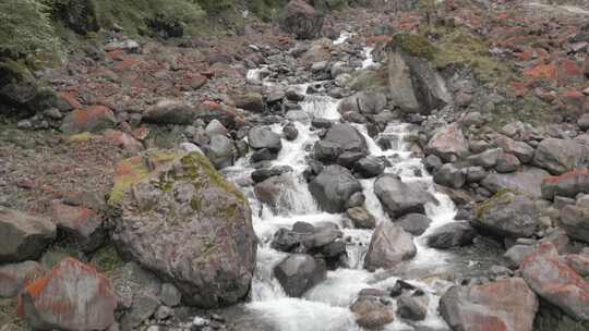 二郎山喇叭河航拍