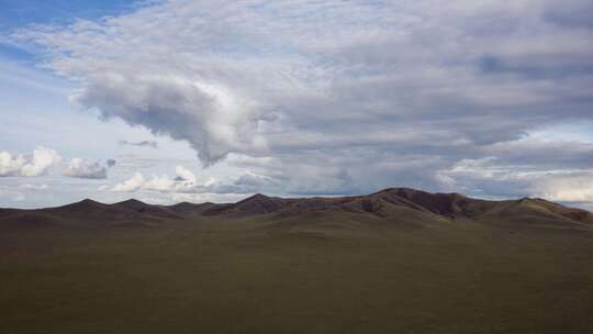 内蒙古草原风光 延时摄影