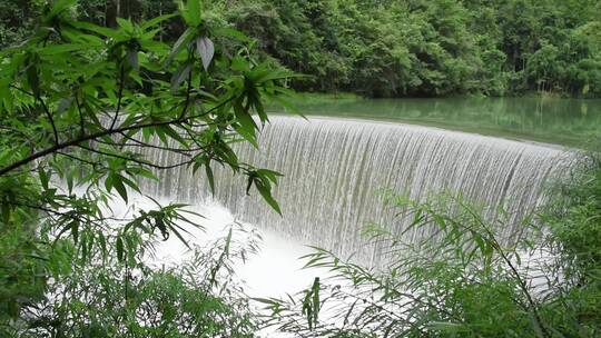 贵州荔波鸳鸯湖卧龙潭航拍