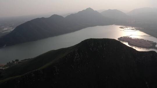 山水航拍 自然景观 山脉