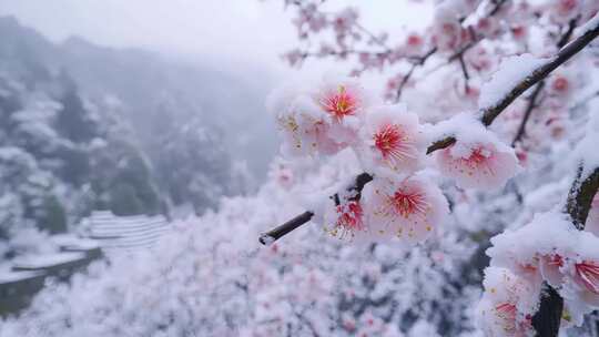 冬天唯美雪景