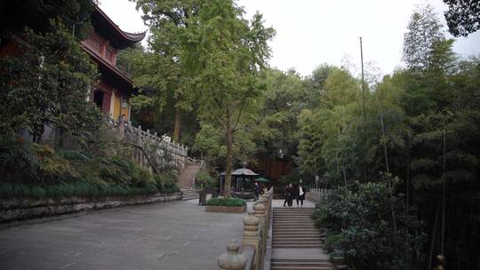 杭州千年古刹灵隐寺古建筑