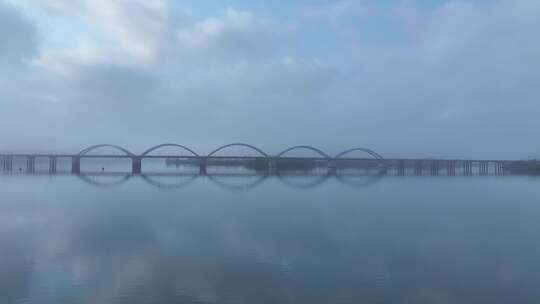 海口琼州大桥航拍