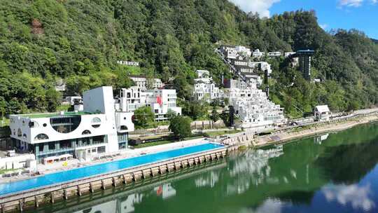 景宁畲族 那云悬崖上的天空之城 自然风景