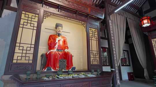 四川眉山三苏祠，苏轼苏东坡故里，中式园林