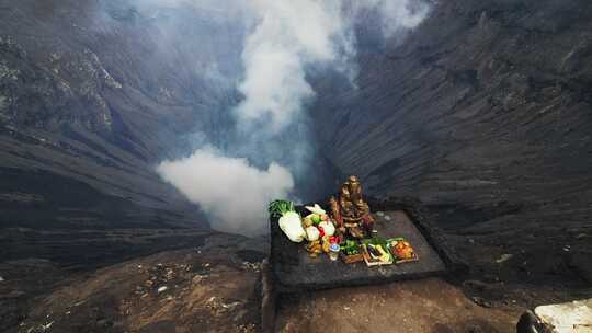 印尼Bromo火山延时摄影