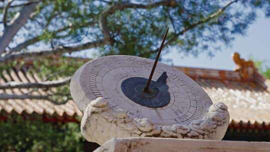 古代日晷计时仪器0089