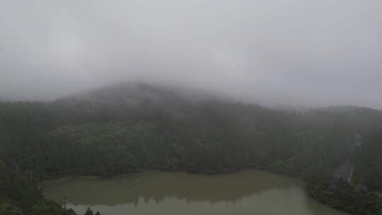 山川 湖泊 无人机素材