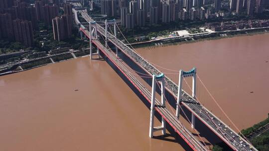 （新片场独家）重庆鹅公岩大桥航拍素材4