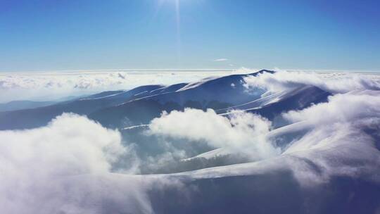 雪山山脉环境