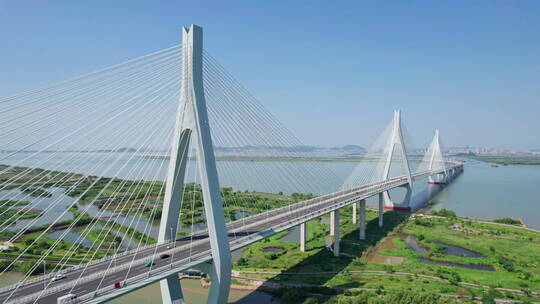 珠海洪鹤大桥视频素材模板下载