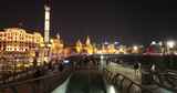 上海外滩夜景高清在线视频素材下载