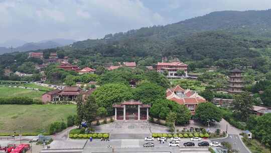 福建莆田南山广化寺航拍