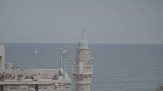 热带国外地中海海边风景