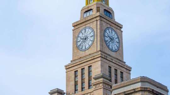 上海海关大楼延时