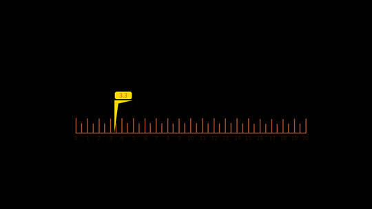 刻度动画 -横版视频素材模板下载