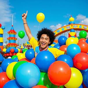 欢快活泼的儿童节日 童趣欢乐